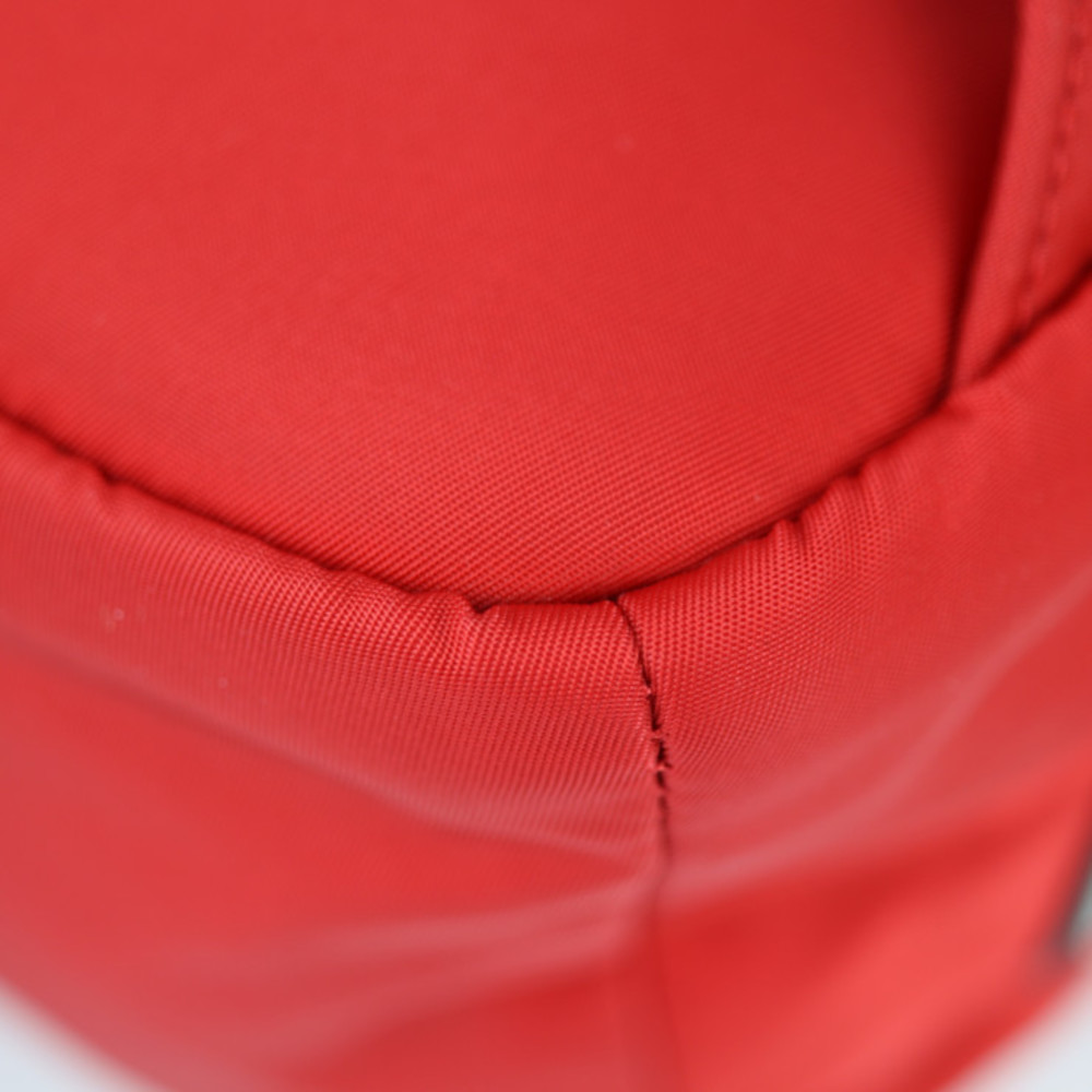 Prada Nylon Leather Red Backpack - image 7